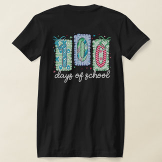 T-shirt 100 Days of School PNG Sublimation Design