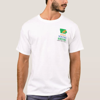 T-shirt 100% de logo du coton IAYB des hommes