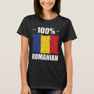 T-shirt 100 % de Roumains  Roumanie Jour férié des Balka