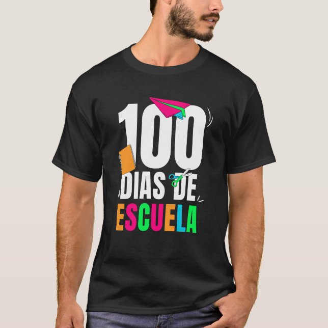 T-shirt 100 Dias De Escuela Class Kids 100 Days Of School  (Devant)