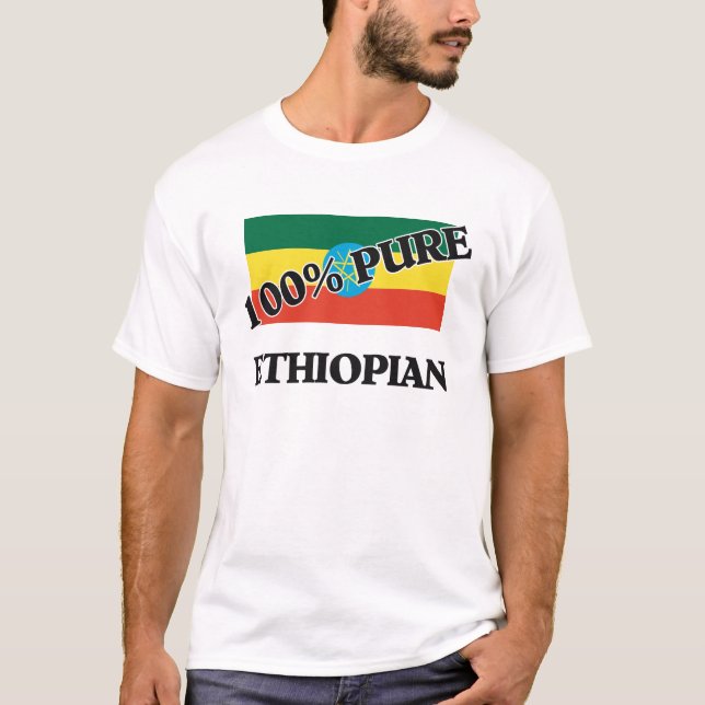 T-SHIRT 100 % ÉTHIOPIEN (Devant)