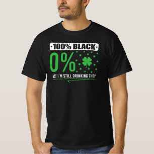 T-shirt 100% Fait 0% Motivé Mais Je Bois Quand Même