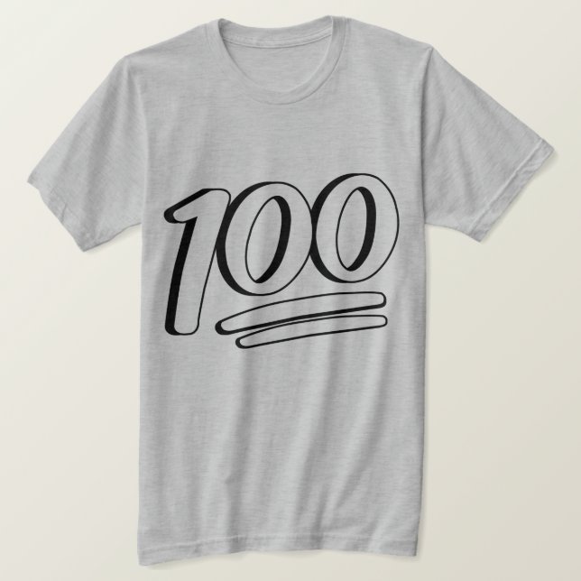 T-shirt 100 homie (Design devant)