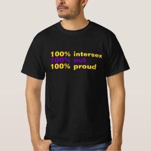T-shirt 100% Intersexe