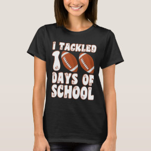 T-shirt 100 Jour De L'École J'Ai Attaqué 100 Jours De Garç