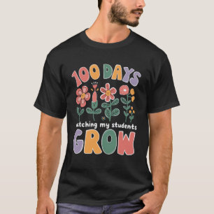 T-shirt 100 Jours à Regarder les Élèves Grandir École Bohè