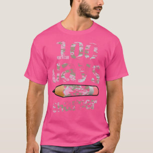 T-shirt 100 jours crayon 100 jours de camouflage plus net