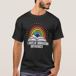 T-SHIRT 100 JOURS D'ACCEPTATION DES DIFFÉRENCES ENSEIGNANT