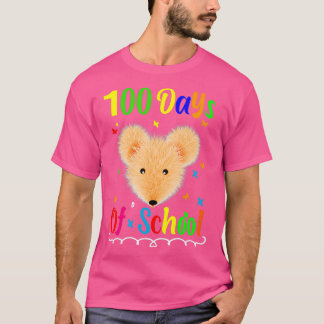 T-shirt 100 Jours De Cadeau Parfait Pour L'Enseignement