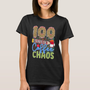 T-shirt 100 JOURS DE CAFÉ CHAOS 100 Jours D'École