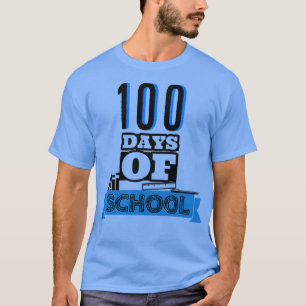 T-shirt 100 Jours De Chemise D'École Cadeau Pour Enseignan