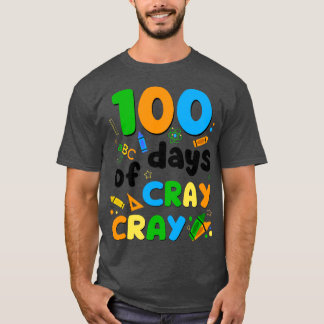 T-shirt 100 jours de crayons gris Cray 1