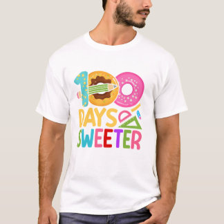 T-shirt 100 jours de douceur Météo 100e jour de l'école Te