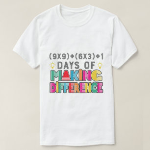 T-shirt 100 jours de faire la différence