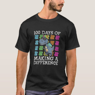 T-shirt 100 Jours De Faire Une Différence