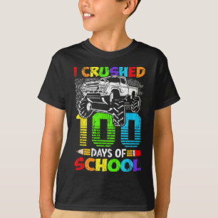 T-shirt 100 Jours De Garçons Scolaires Enfants 100E Jour D