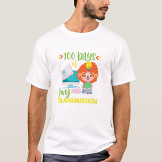 T-shirt 100 Jours De Joy Transmission 100 Jours D'École Te