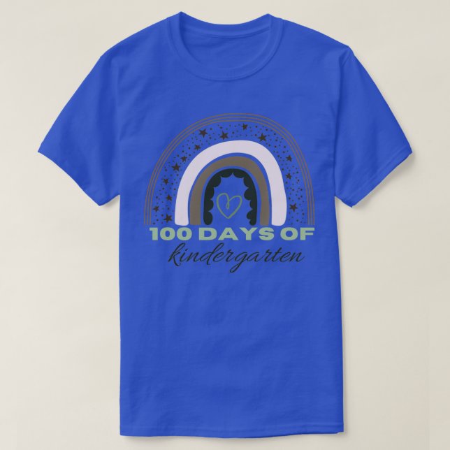 T-SHIRT 100 JOURS DE KINDERGARTEN 2 (Design devant)