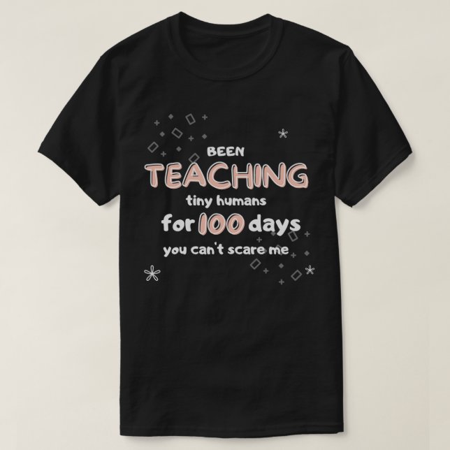 T-shirt 100 Jours de l'école Cent Jours de l'école enseign (Design devant)