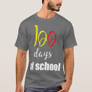 T-shirt 100 Jours de l'école drôle conception d'idée 1