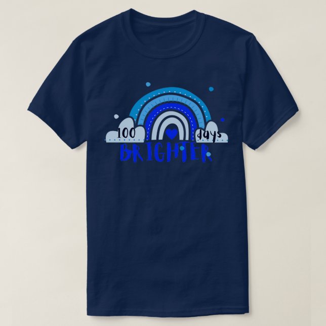 T-shirt 100 jours de lumière 5 1 (Design devant)