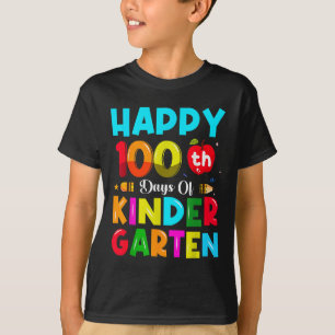 T-shirt 100 Jours De Maternelle 100E Jour D'École
