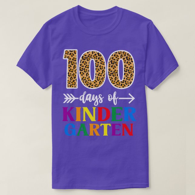T-shirt 100 Jours De Maternelle 5 (Design devant)