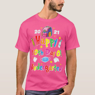 T-shirt 100 Jours De Maternelle École Cadeaux Étudiants Te