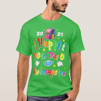 T-shirt 100 Jours De Maternelle École Cadeaux Étudiants Te