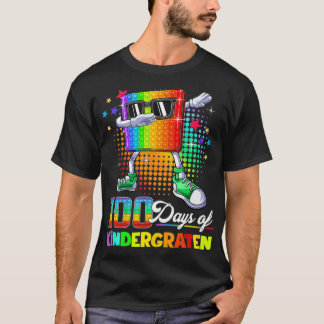 T-shirt 100 Jours De Maternelle École Enseignant Enfants 1