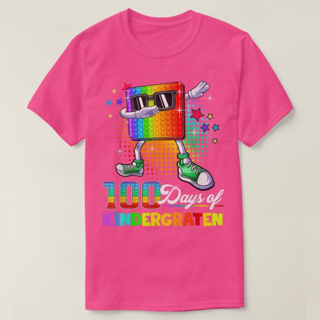 T-shirt 100 Jours De Maternelle École Enseignant Enfants 1 (Design devant)