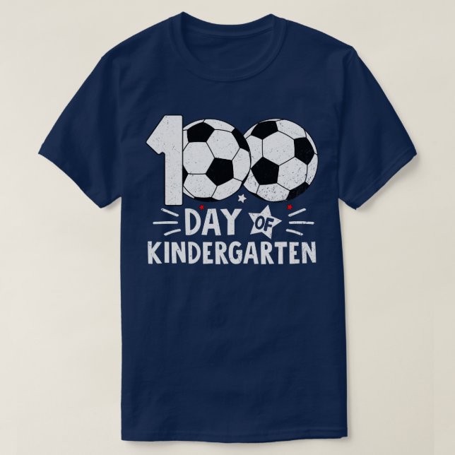 T-shirt 100 Jours De Maternelle Enseignant 100E Jour De Sc (Design devant)
