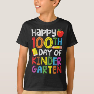 T-shirt 100 Jours De Maternelle Enseignant Enfants 100E Jo