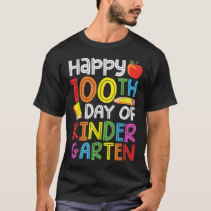 T-shirt 100 Jours De Maternelle Enseignant Enfants 100E Jo
