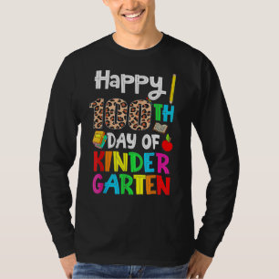 T-shirt 100 Jours De Maternelle Joyeux 100E Jour De L'Écol