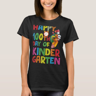 T-shirt 100 Jours De Maternelle - Joyeux 100E Jour De Scho