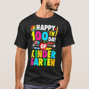 T-shirt 100 jours de maternelle Joyeux 100e jour d'école