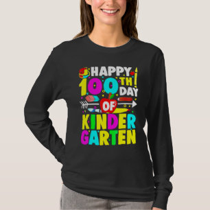 T-shirt 100 jours de maternelle Joyeux 100e jour d'école