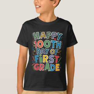 T-shirt 100 Jours De Première 1ère Année Enseignant Enfant