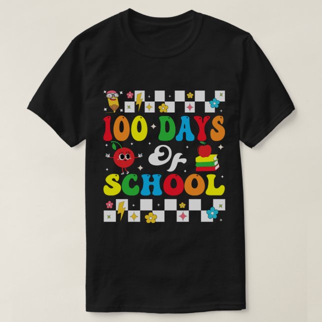 T-Shirt 100 Jours d'École (Design devant)