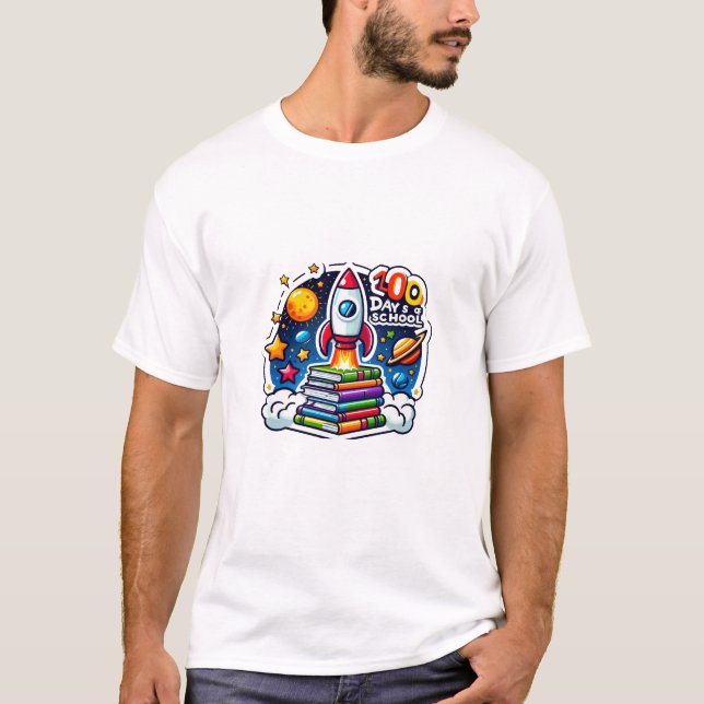 T-SHIRT 100 JOURS D'ÉCOLE (Devant)