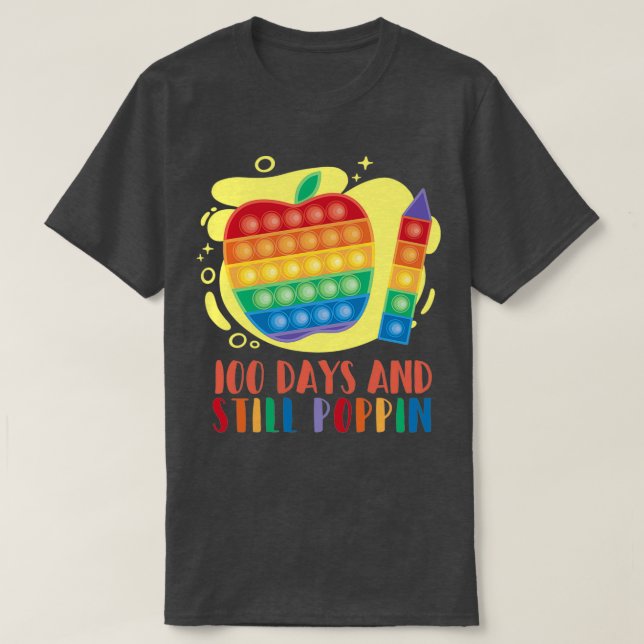 T-shirt 100 jours d'école (Design devant)