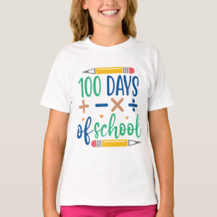 T-shirt 100 jours d'école