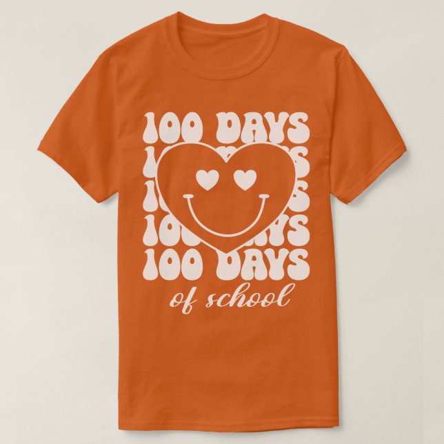 T-shirt 100 jours d'école 1 (Design devant)