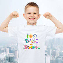 100 Jours d'école 100 Jours Enfant intelligent