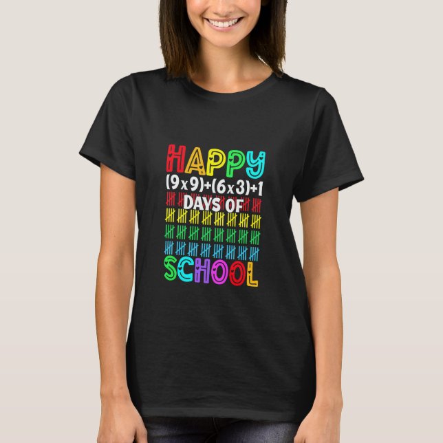 T-shirt 100 jours d'école, 100e jour d'école (Devant)