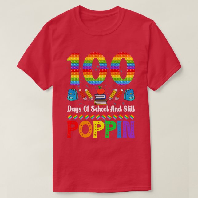 T-shirt 100 Jours D'École 105 (Design devant)