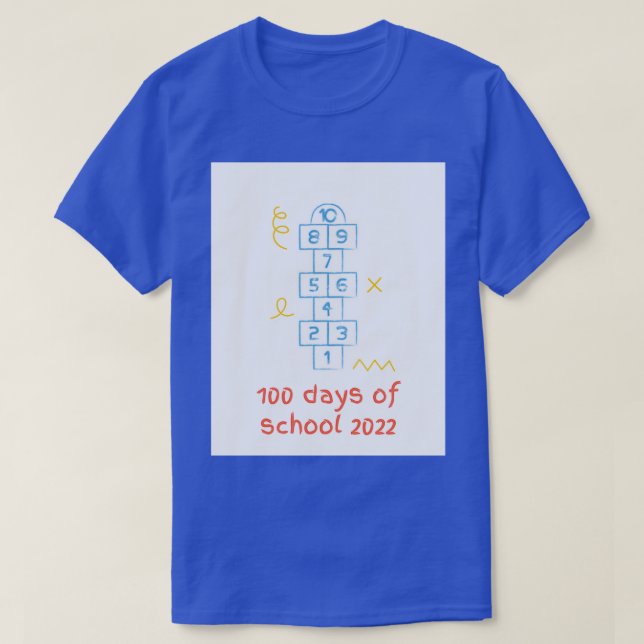 T-shirt 100 jours d'école 2022 6 (Design devant)