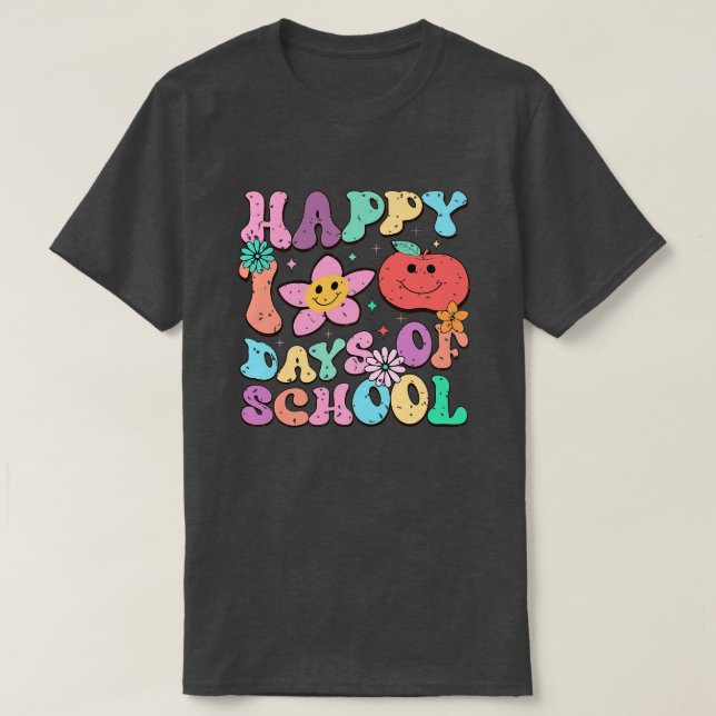 T-shirt 100 jours d'école 6 (Design devant)