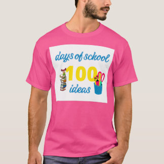 T-shirt 100 jours d'école à idées
